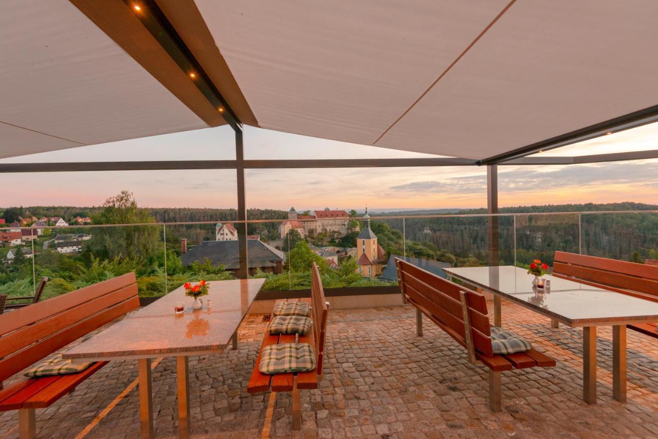Hotel Zur Aussicht Hohnstein Dış mekan fotoğraf